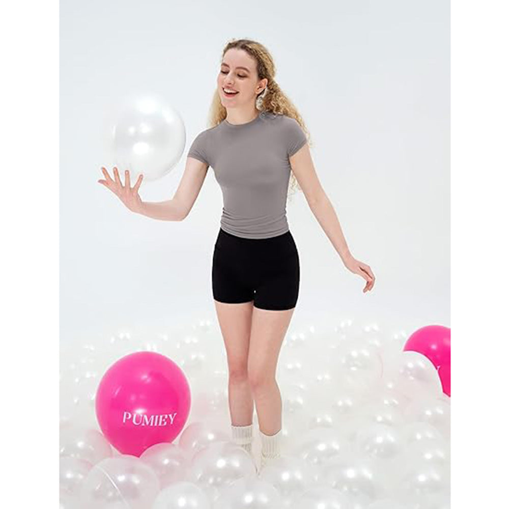 👚✨ Women's Double-Lined Slim Fit T-Shirt | Crew Neck Short Sleeve Top for Everyday Basics | Smoke Cloud Pro Collection ☁️ #WardrobeEssentials #OOTDInspo 👚✨ Women's Double-Lined Slim Fit T-Shirt | Crew Neck Short Sleeve Top for Everyday Basics | Smoke Cloud Pro Collection ☁️ #WardrobeEssentials #OOTDInspo